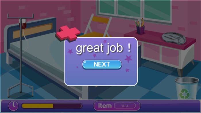 Messy Hospital - cleanup game