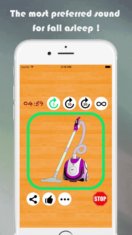 Vacuum Cleaner Sound For Baby Sleep | PREMIUM screenshot-3