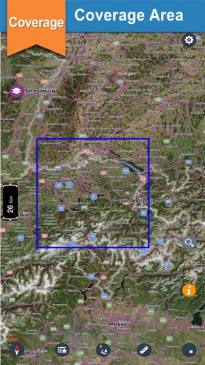 Zurich Lake GPS offline nautical chart for fishing(圖1)-速報App