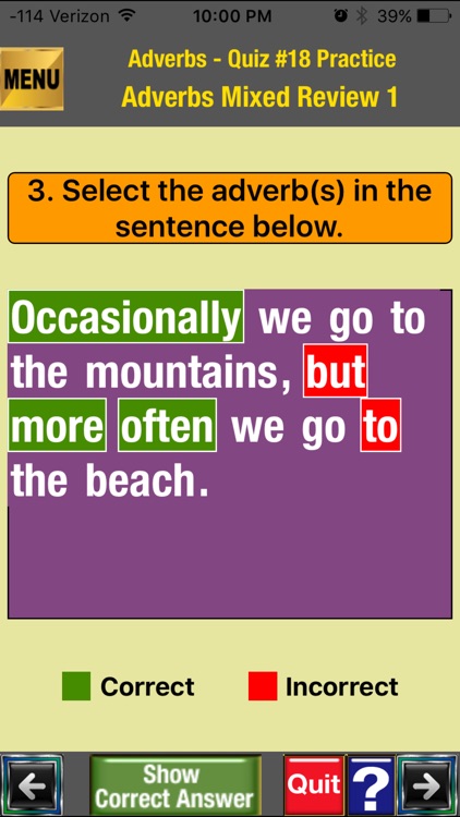 easyLearn Adverbs in English Grammar