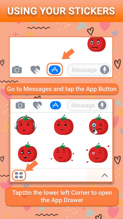 Emotional Tomato GIFs, Sticker