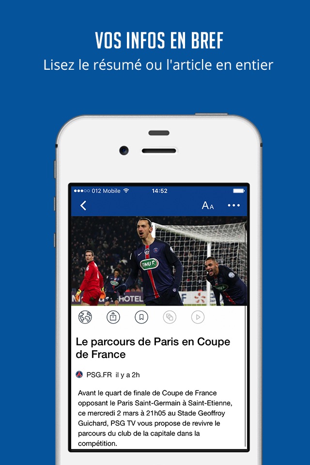Actualités Football Paris screenshot 3