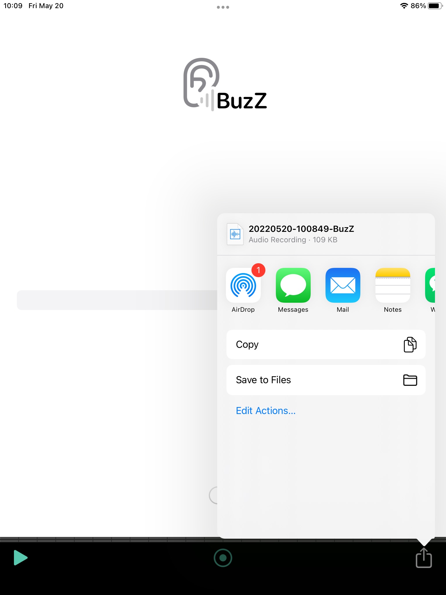 Buzz Listen screenshot 3