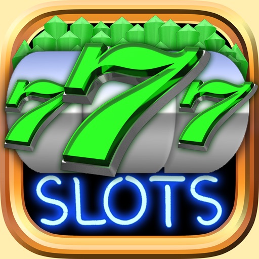An Emerald 7 Live Jackpot Slot Machine Pro Icon
