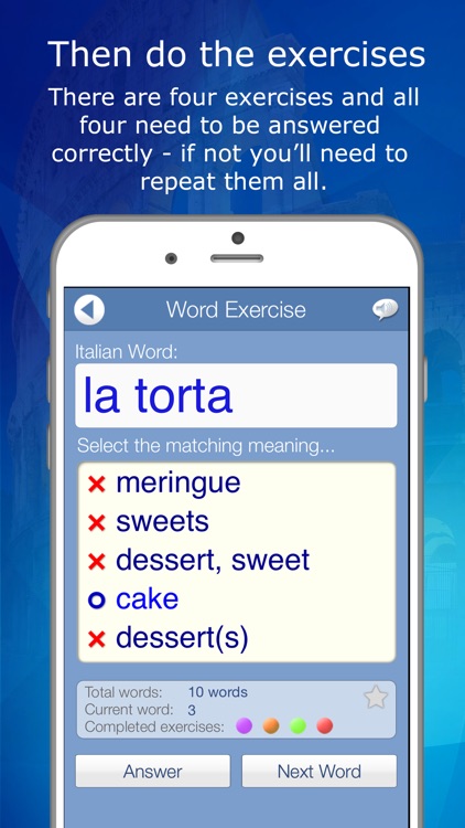 Learn Italian Audio FlashCards screenshot-3