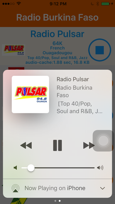 How to cancel & delete Radio Burkina Faso - Radio BF from iphone & ipad 3