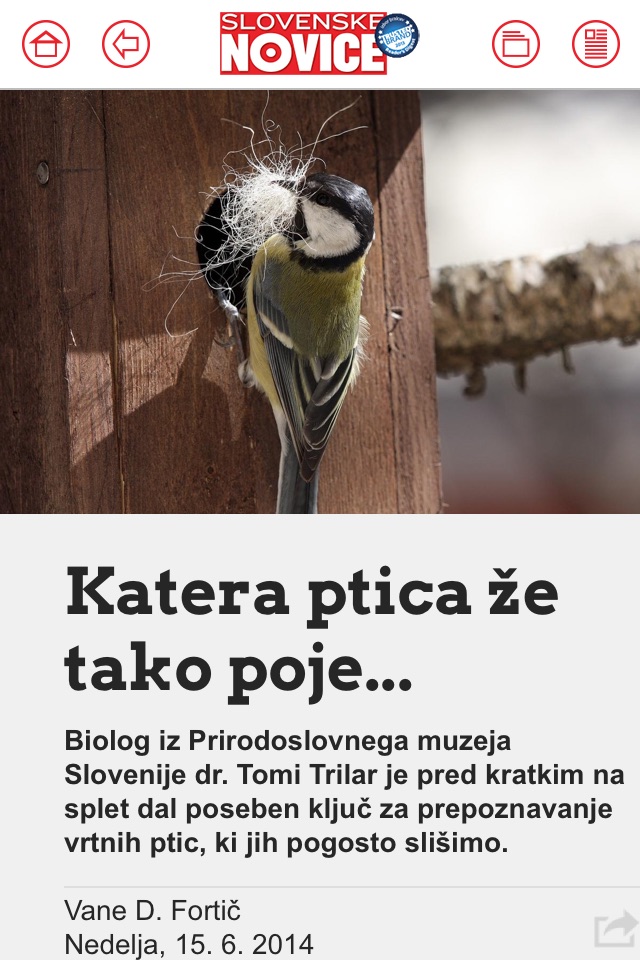 Slovenske novice screenshot 3
