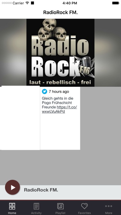 RadioRock FM.