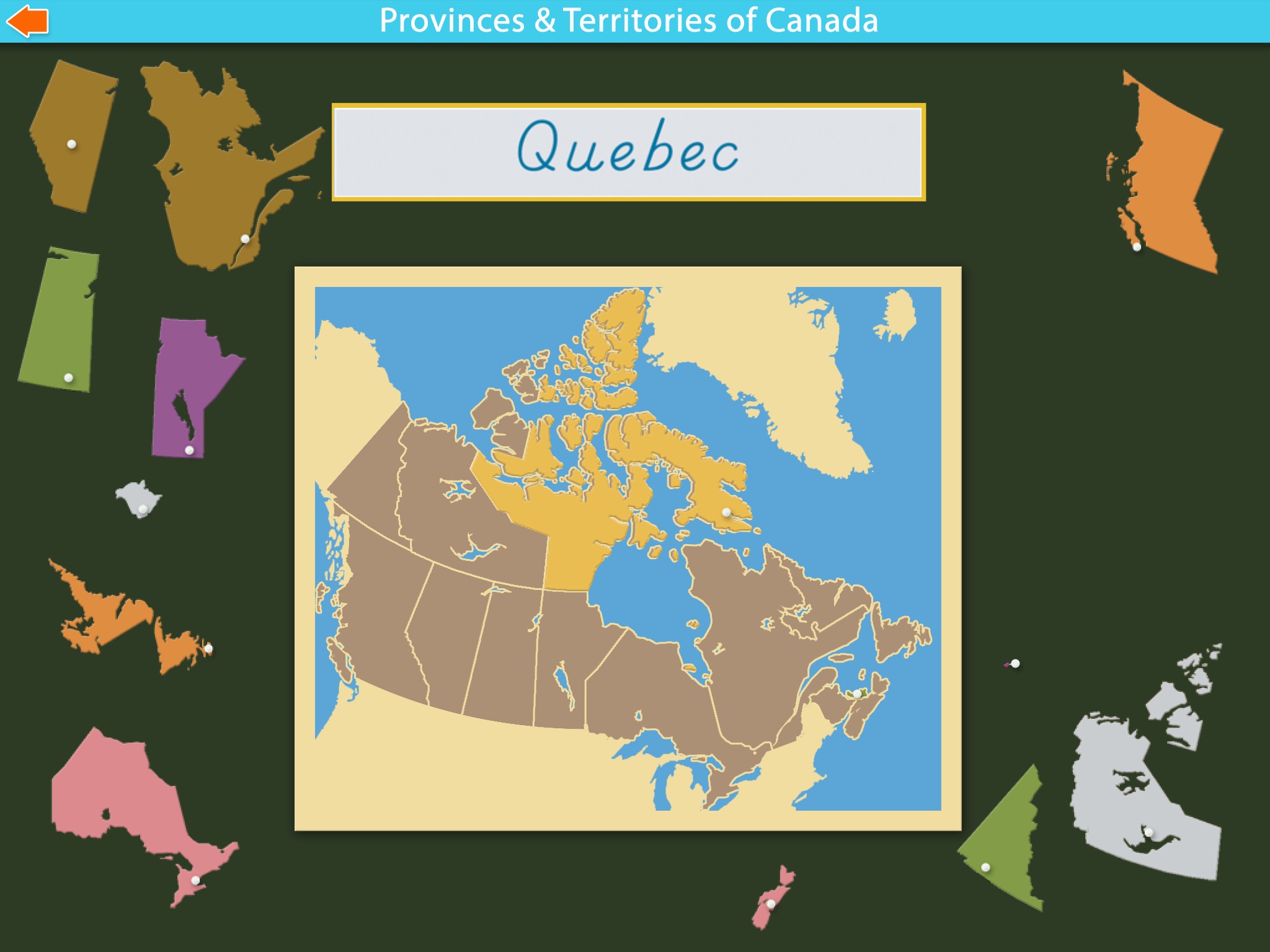 Canada - Provinces & Terr. screenshot 4
