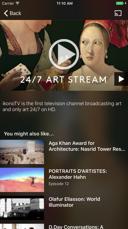 ikonoTV  - art video and live stream