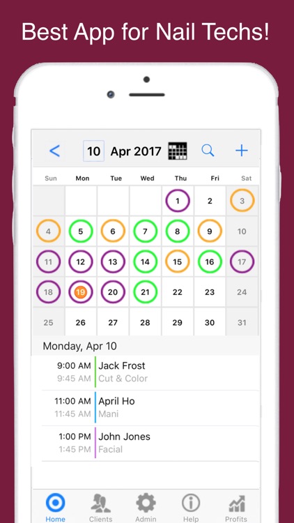 Nail Tech Pro Scheduling, Reminders & Sales