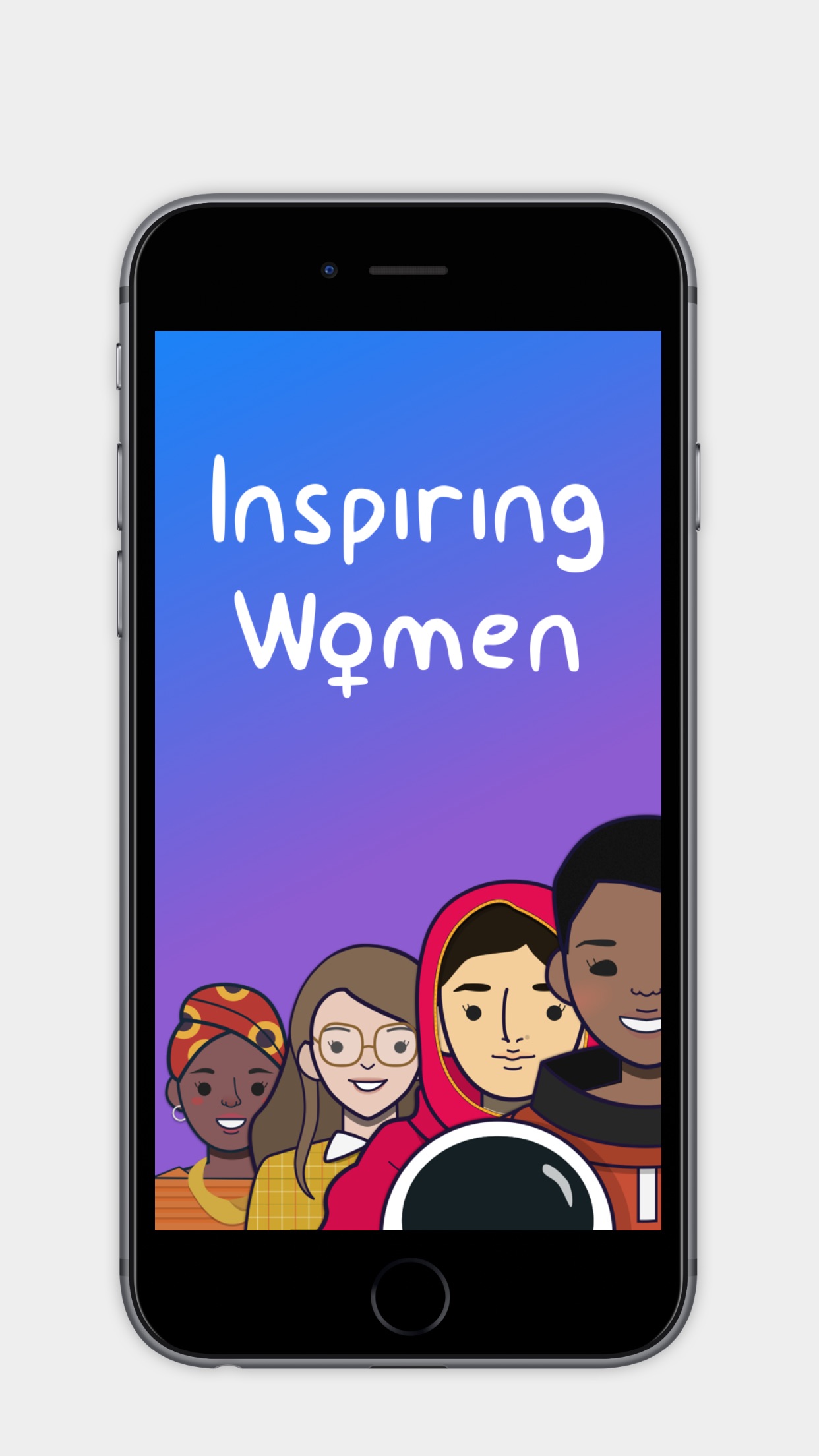 Screenshot do app Inspiring Women Stickers