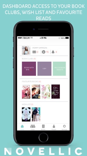 Novellic - The Book Club App