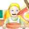 The first app in the Talking with Baby series by Marsha Peterson is a story about breakfast time for parents and children to learn sign language, illustrated like a children's book with beautiful watercolor artwork by Shawn McCann