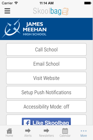 James Meehan High School - Skoolbag screenshot 4