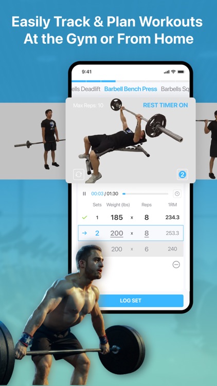 JEFIT Workout Planner Gym Log screenshot-0