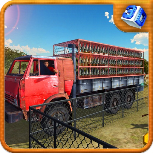 Chicken Delivery Truck & Van Driving Simulator icon