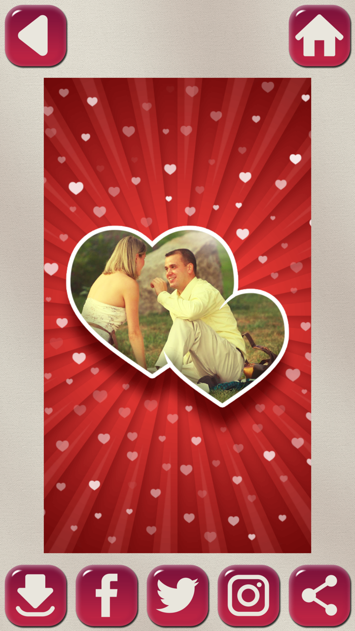 My Valentines Day Card Creator with HD Love Frames
