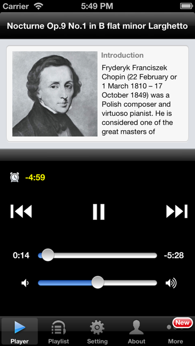 Chopin Nocturne Screenshot 1