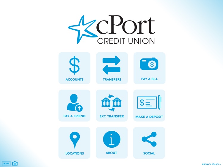 cPort Credit Union for iPad