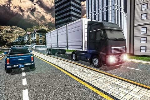 Heavy Truck Simulator 2017-Oil Transporter Driving screenshot 2