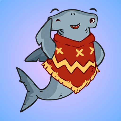 Mexican Shark Stickers iOS App
