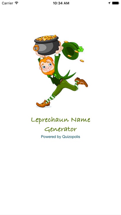 Leprechaun Name Generator By Paul Thomas