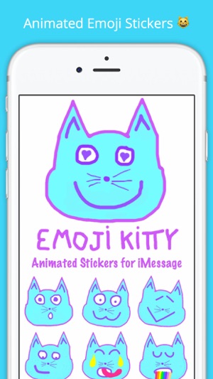 Emoji Kitty - Animated Cat Emojis Stickers(圖1)-速報App