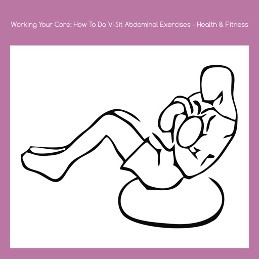 Working your core V-sit abdominal Exercises icon