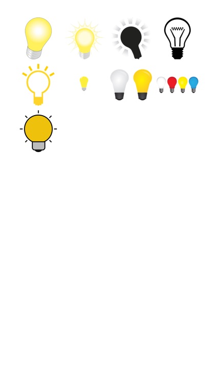 Light Bulb Sticker Pack