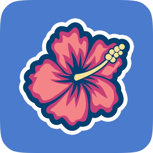 Hawaii Sticker Set Icon