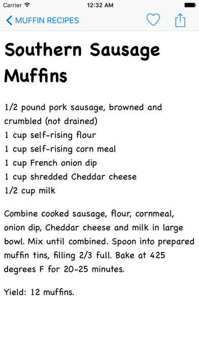 Muffins Recipes Screenshot 3