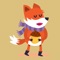 FOX YOCEULAI is a set of cute fox emoji stickers