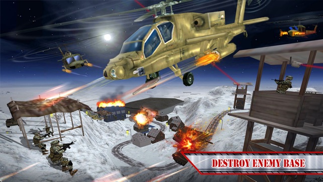 Army Prison Helicopter Gunship Battle 3D(圖5)-速報App