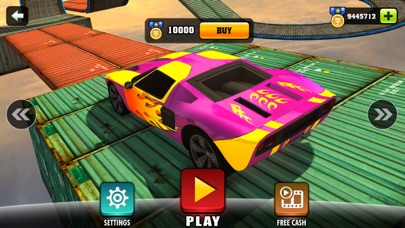 How to cancel & delete Impossible Car Tracks 3D : Stunt Driving Simulator from iphone & ipad 2