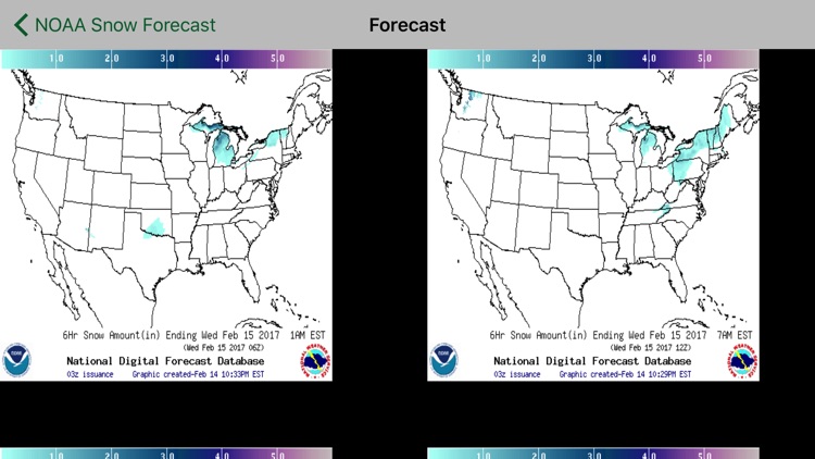 Instant NOAA Snow Forecast Free
