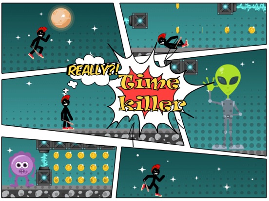 Screenshot #4 pour Stickman's Journey - How far can you go?