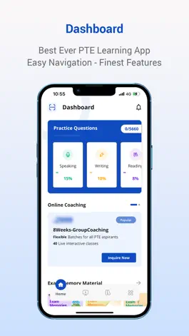 Game screenshot PTE Tutorials - Exam Practice mod apk