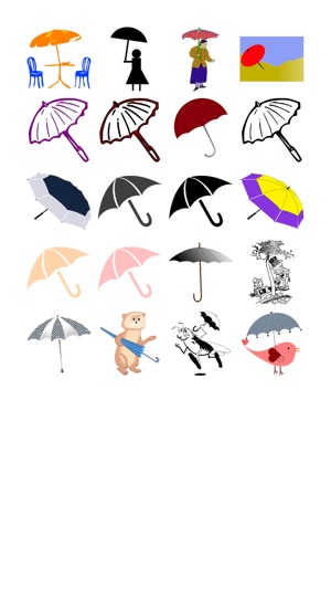雨傘兩個貼紙包