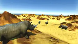 Game screenshot Deadly Desert Rhino - Wild Animal Simulator apk