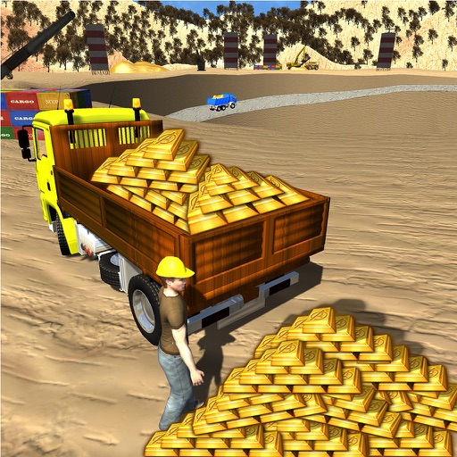 Gold Miner Real Rush Digger: Truck Drive 3D