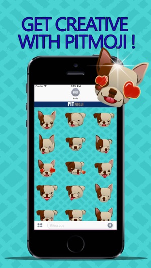 PitMoji - Pit Bull Emoji & Stickers!(圖3)-速報App