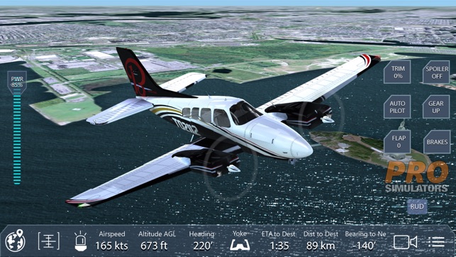 Pro Flight Simulator NY 4K(圖3)-速報App