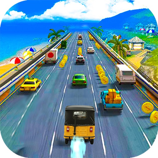 Highway TukTuk Traffic Racer iOS App