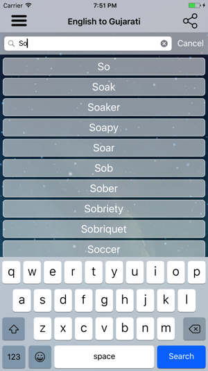 English To Gujarati Dictionary and Translator(圖3)-速報App