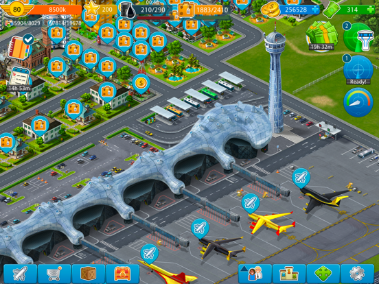 Airport City Manager Simulator iPad app afbeelding 1