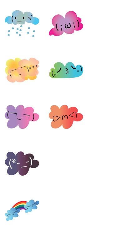 Cloud Kaomoji