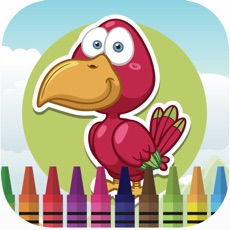 Activities of Small birds coloring book for kids games