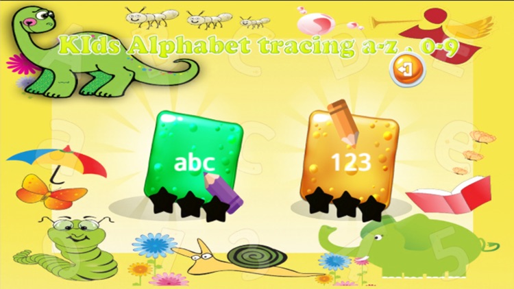 Alphabet abc tracing