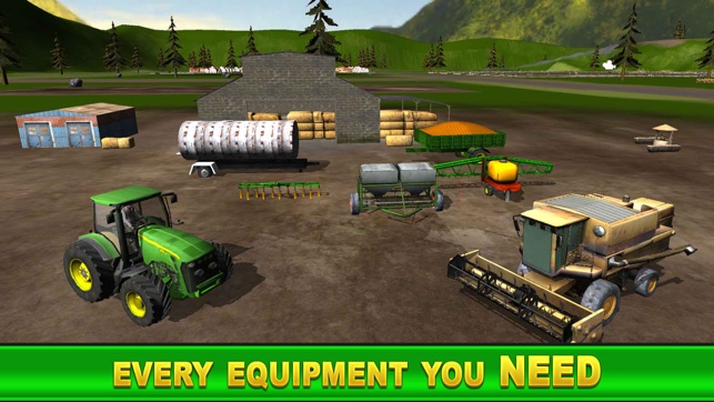 Farm Simulator Games: Diesel Tractor Harvest(圖5)-速報App